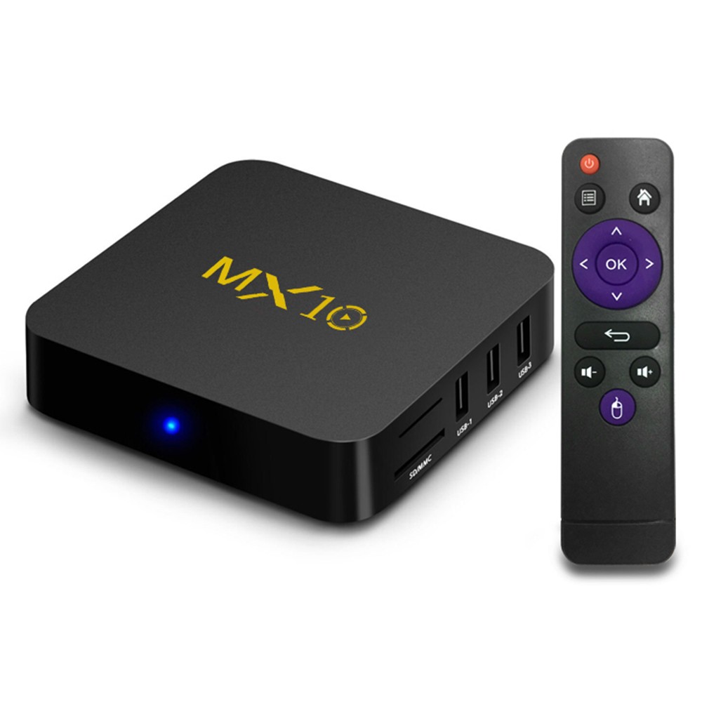 MX10 Smart Android 7.1.2 TV Box 4GB / 64GB 4K