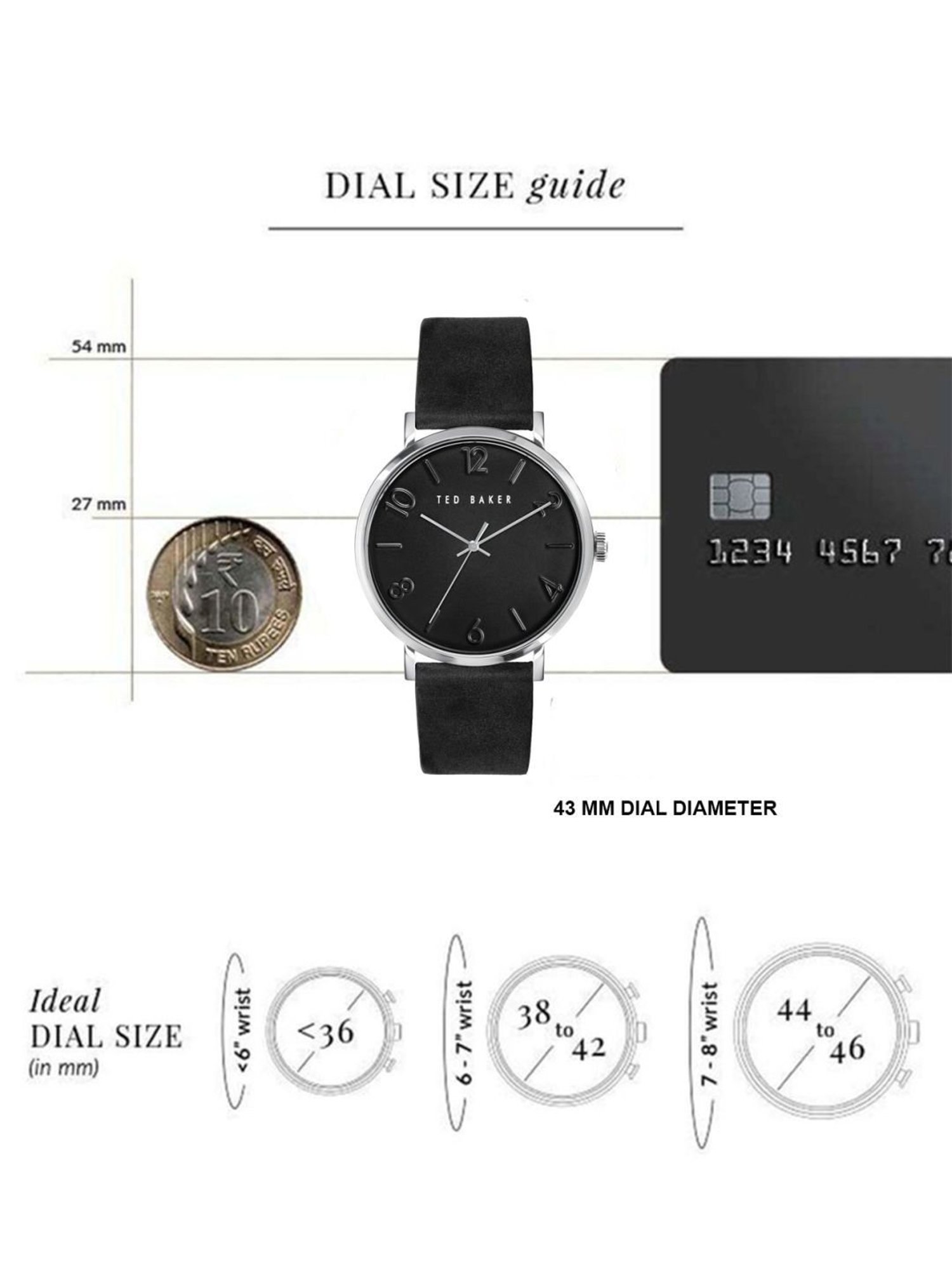 Ted Baker BKPPGF113 Phylipa Watch for Men