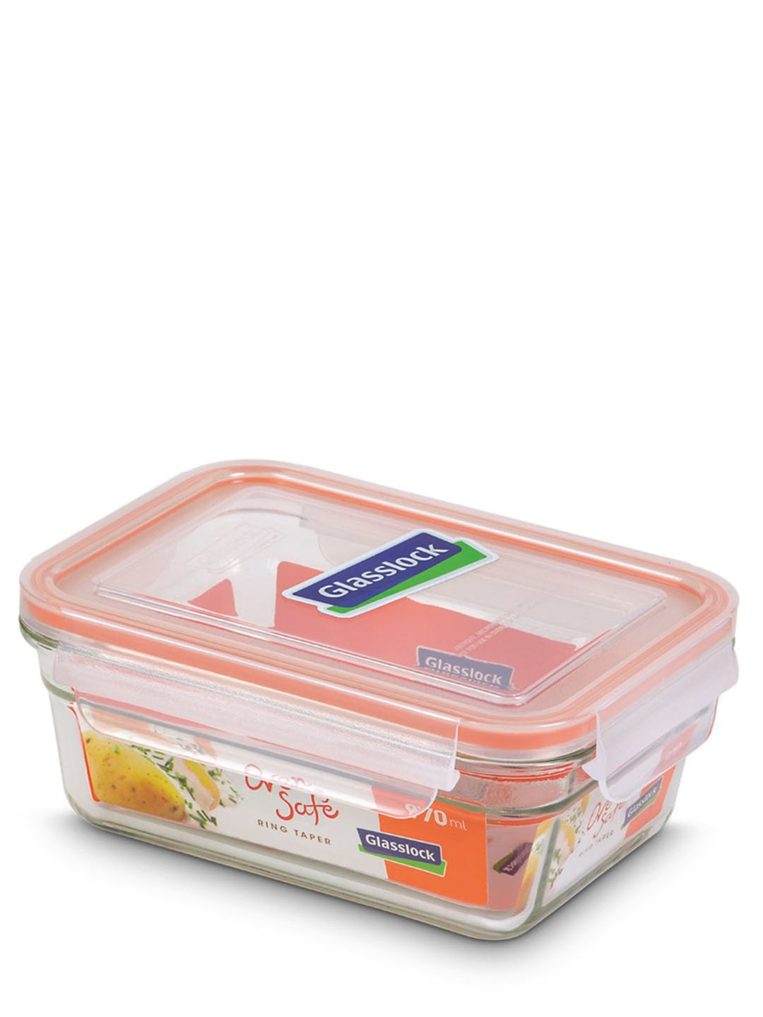 Glasslock Transparent Glass 970 ml Jars and Container