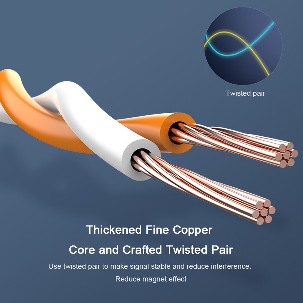 VENTION Cat 7 Ethernet Cable Gigabit Fast Speed Flat Network Cable RJ45 Dual Shielding Cable for Home Business 1M