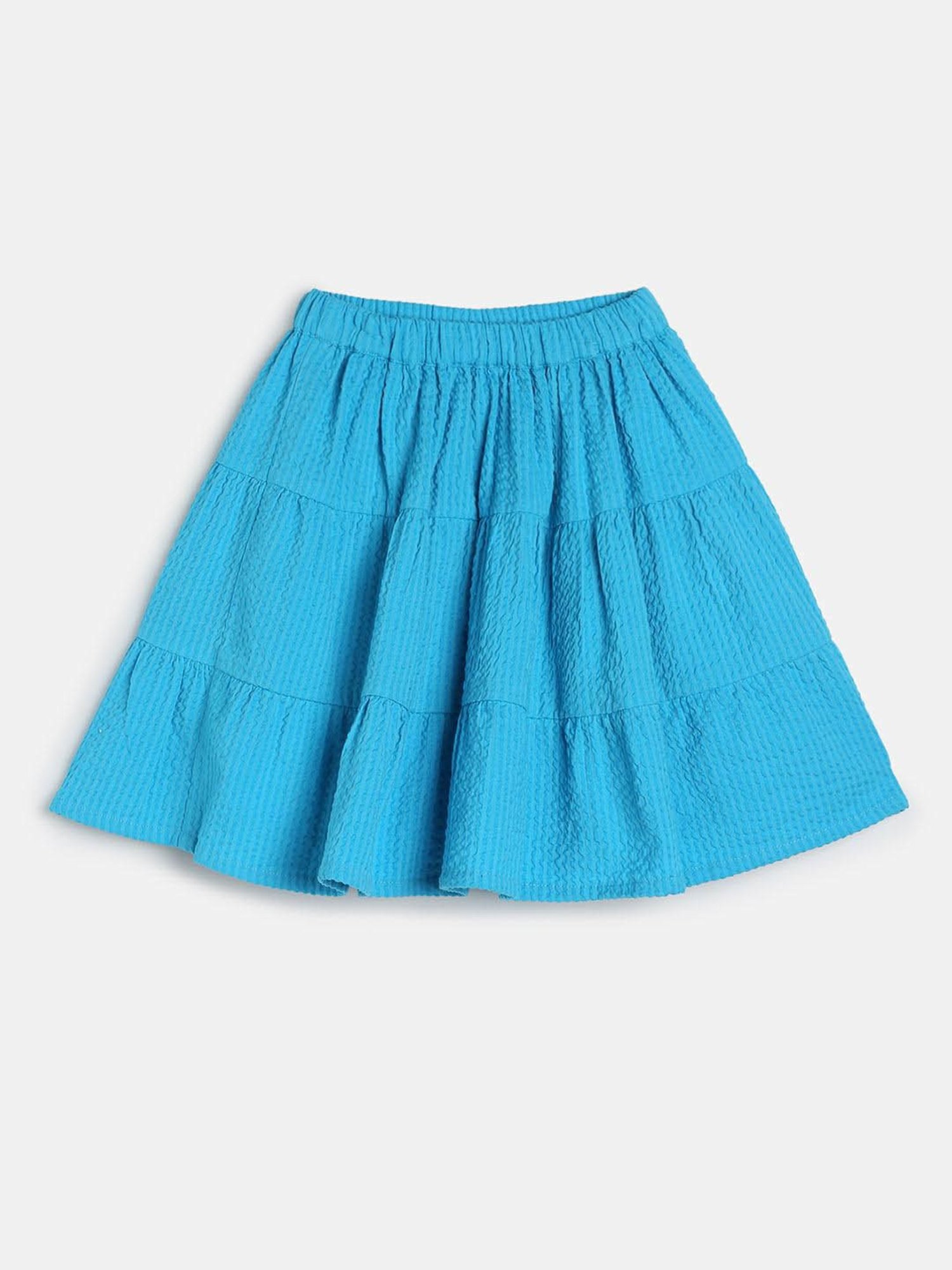 MINIKLUB Kids Blue Solid Skirt