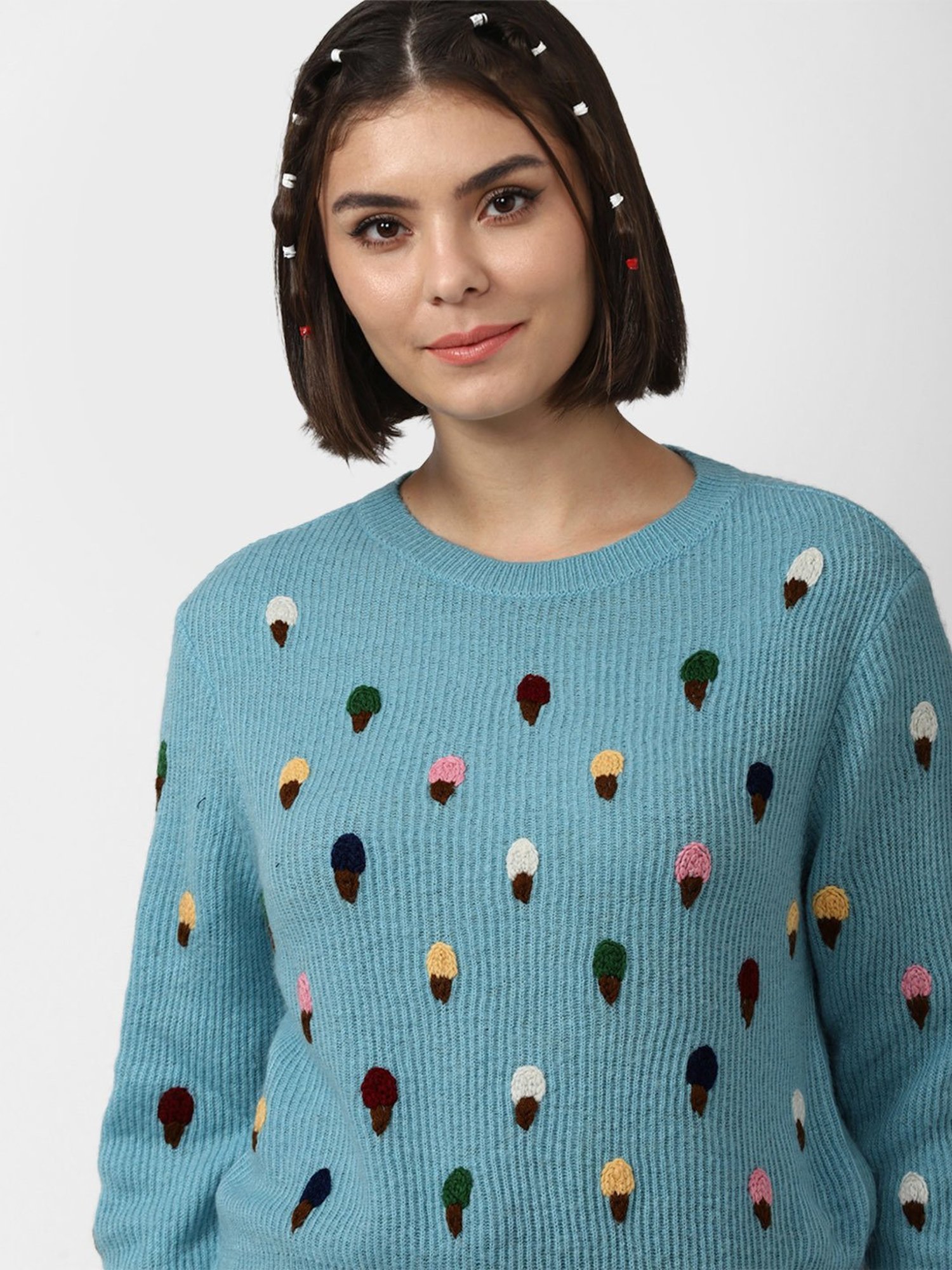 Forever 21 Blue Sweater