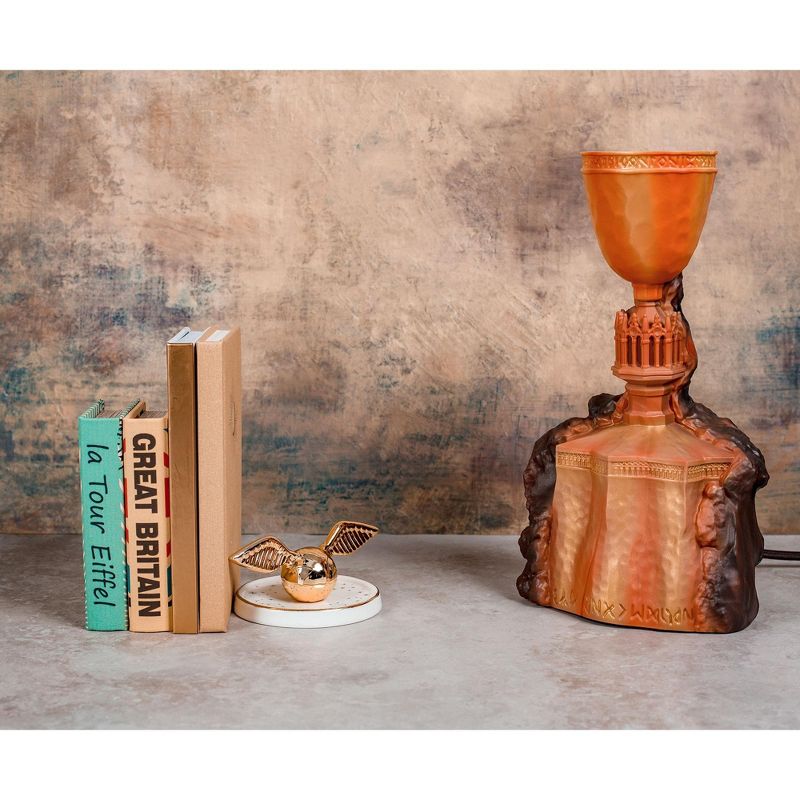 Robe Factory LLC Harry Potter Goblet of Fire Table Lamp | 12 Inches Tall