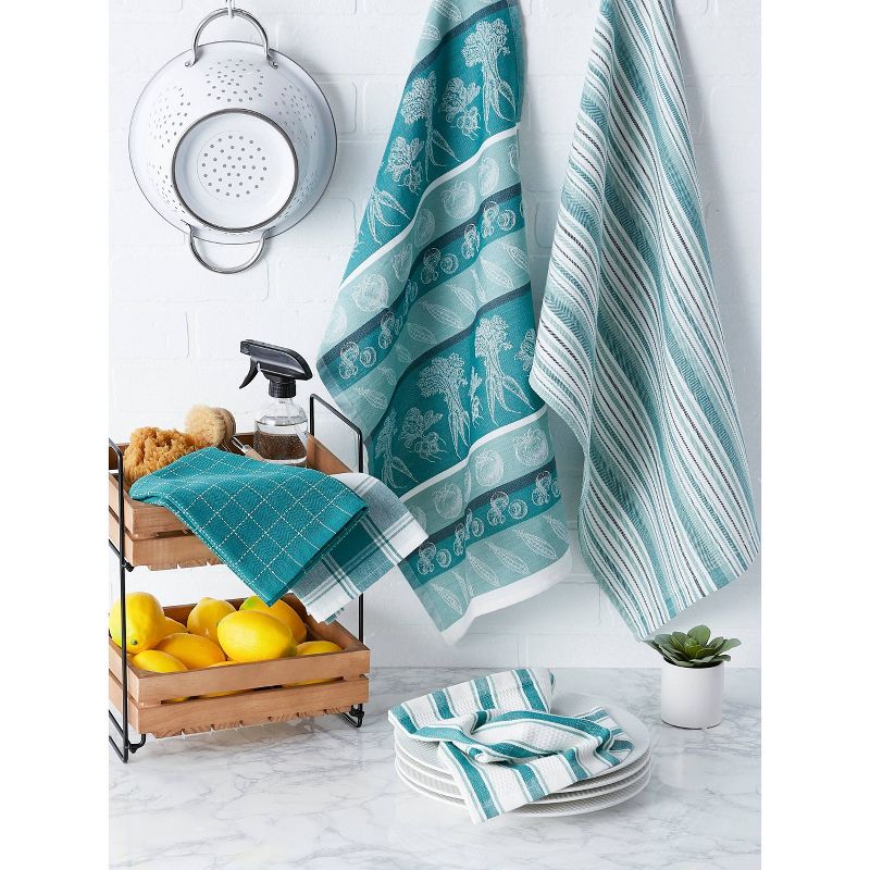 5pk Cotton North Sea Kitchen Set - Design Imports