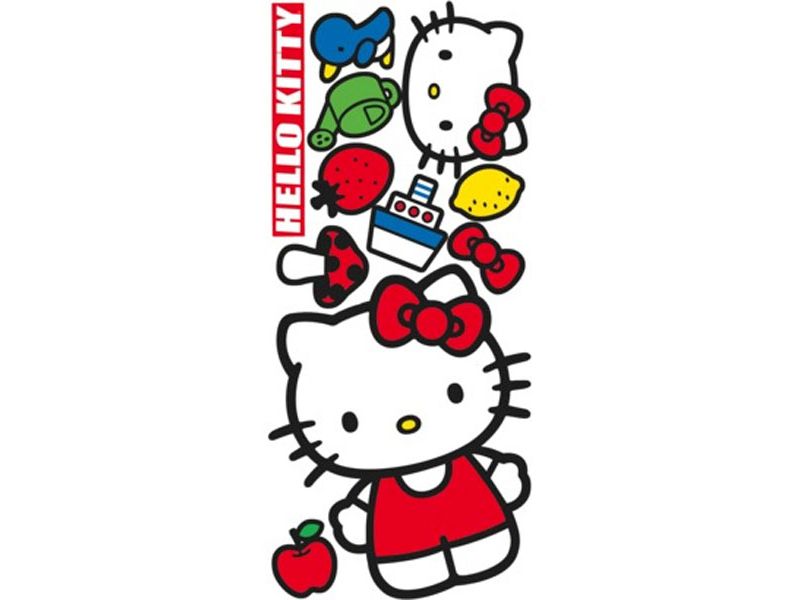 Wall Accent Sanrio Classic Kitty Giant Decal - Hello Kitty..