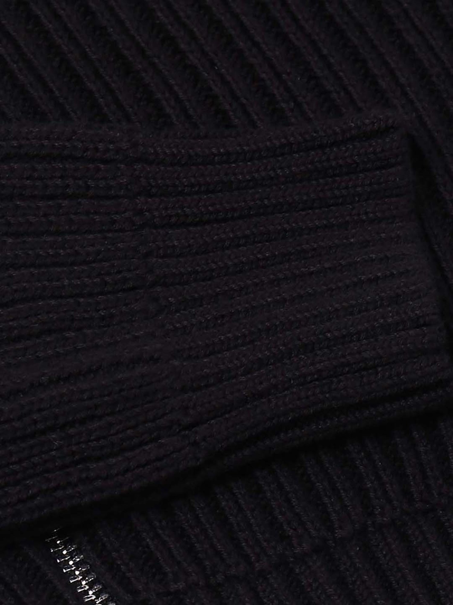 Calvin Klein Jeans Black Self Regular Fit Cardigan