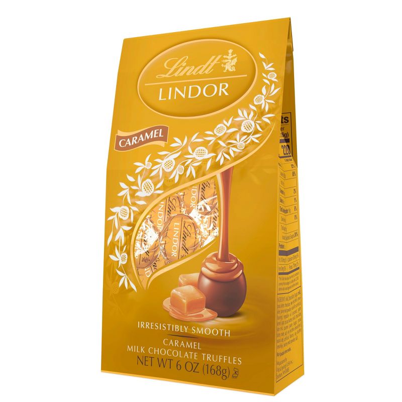Lindt Lindor Caramel Milk Chocolate Truffles - 6oz