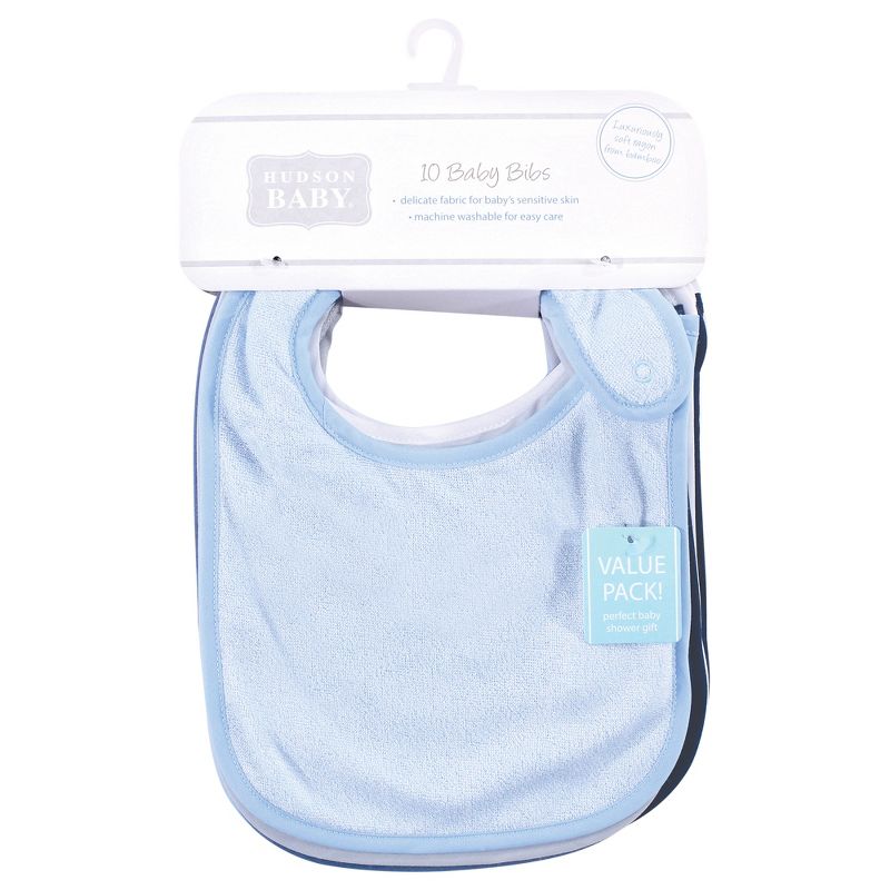 aden by aden + anais essentials 3pk Water Resistant Bib - Minnie Rainbows