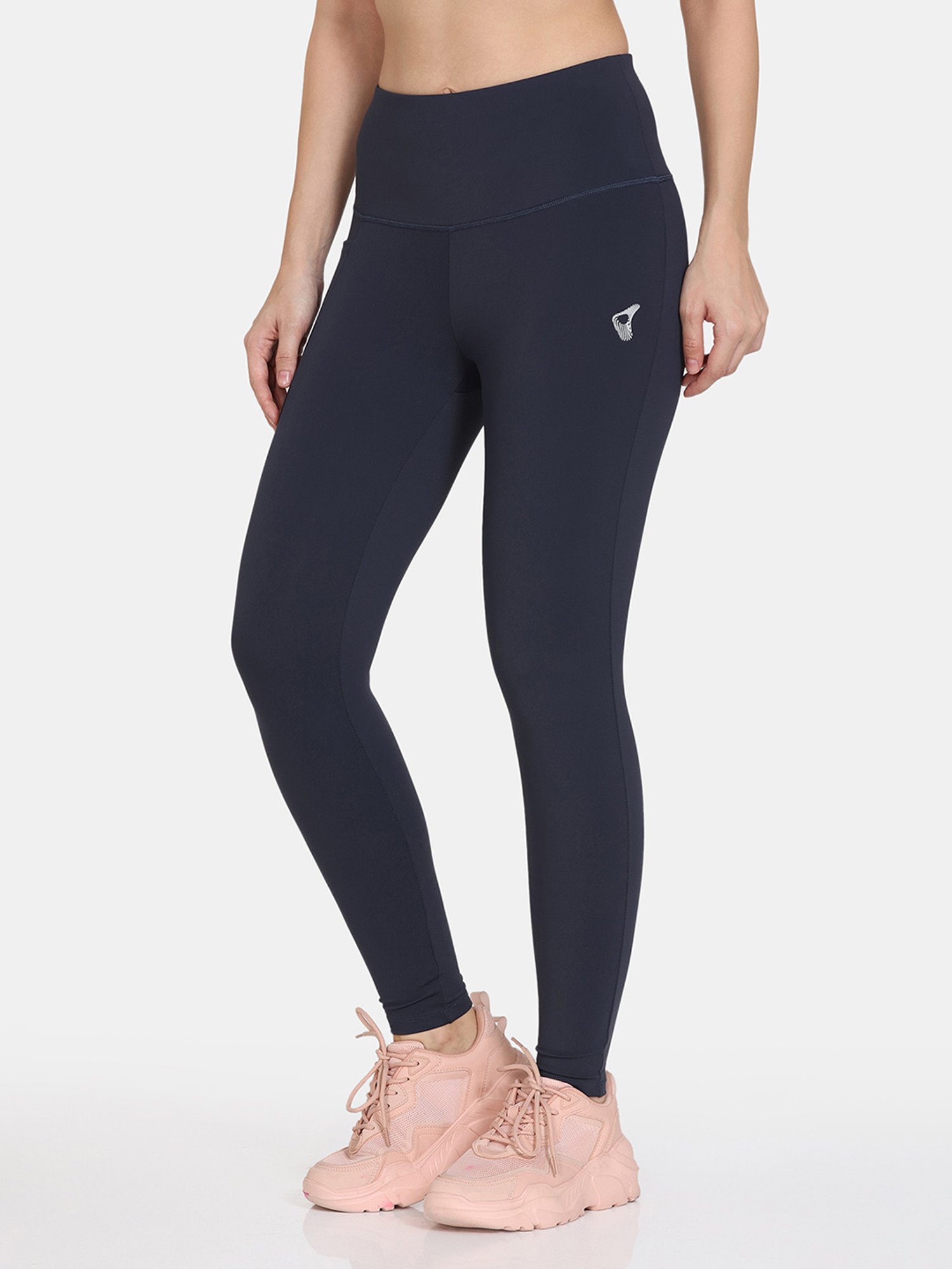 Zelocity by Zivame Navy Quick Dry Tights