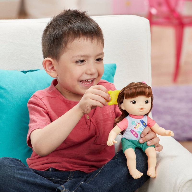 Doll Clothes Superstore Lace, Glitter and Flowers For Baby Dolls