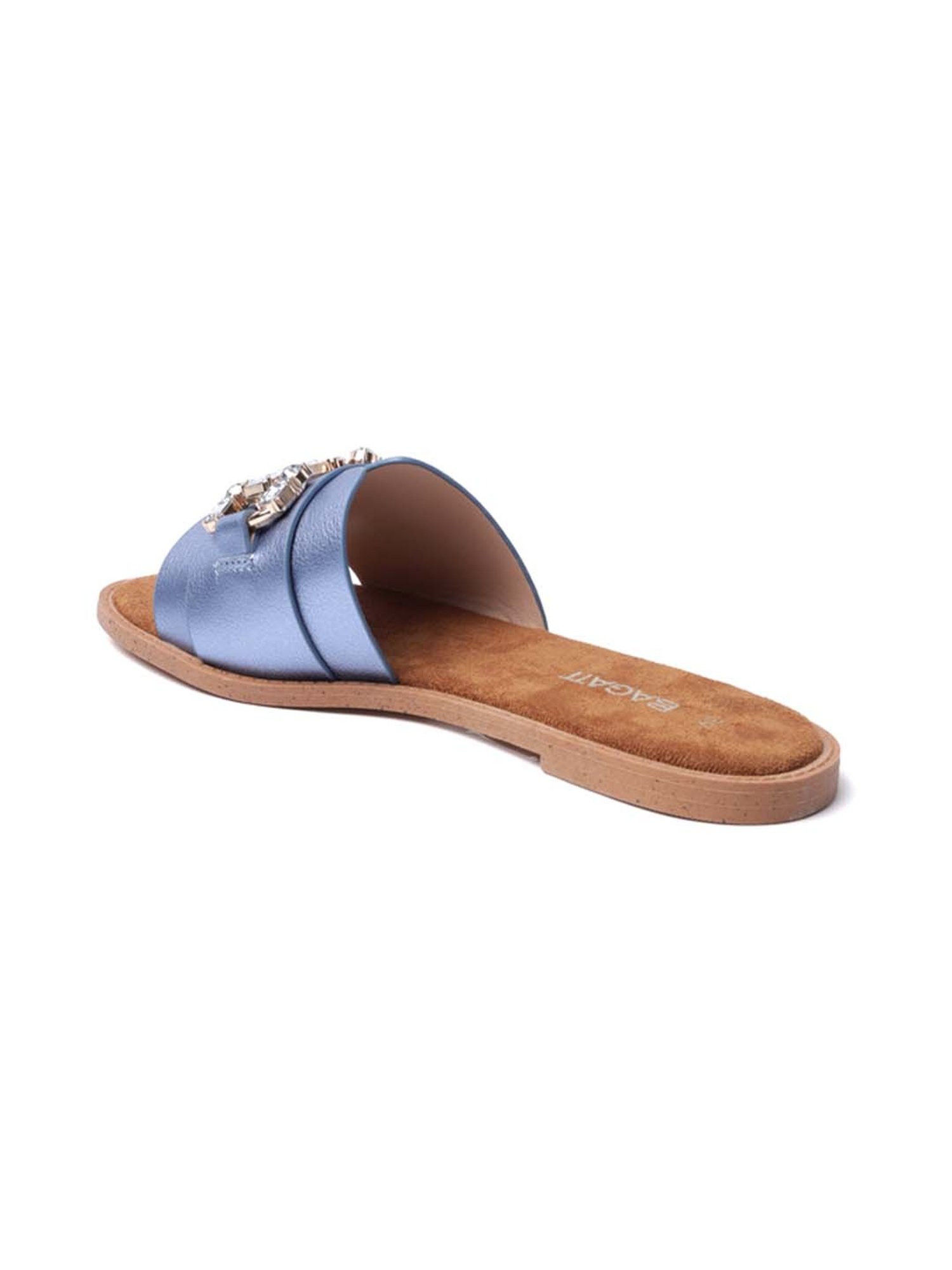 BAGATT Women's Goldy Light Blue Casual Sandals