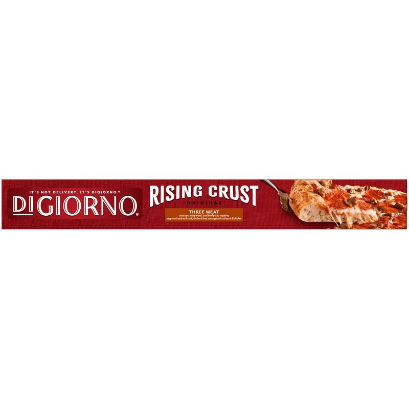DiGiorno Three Meat Frozen Pizza with Rising Crust - 29.8oz