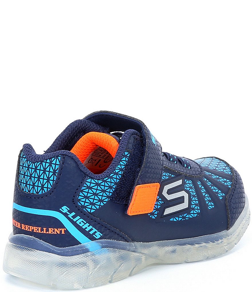 Skechers Boys' Illumi-Brights- Tuff Track Light Up Sneakers (Toddler)