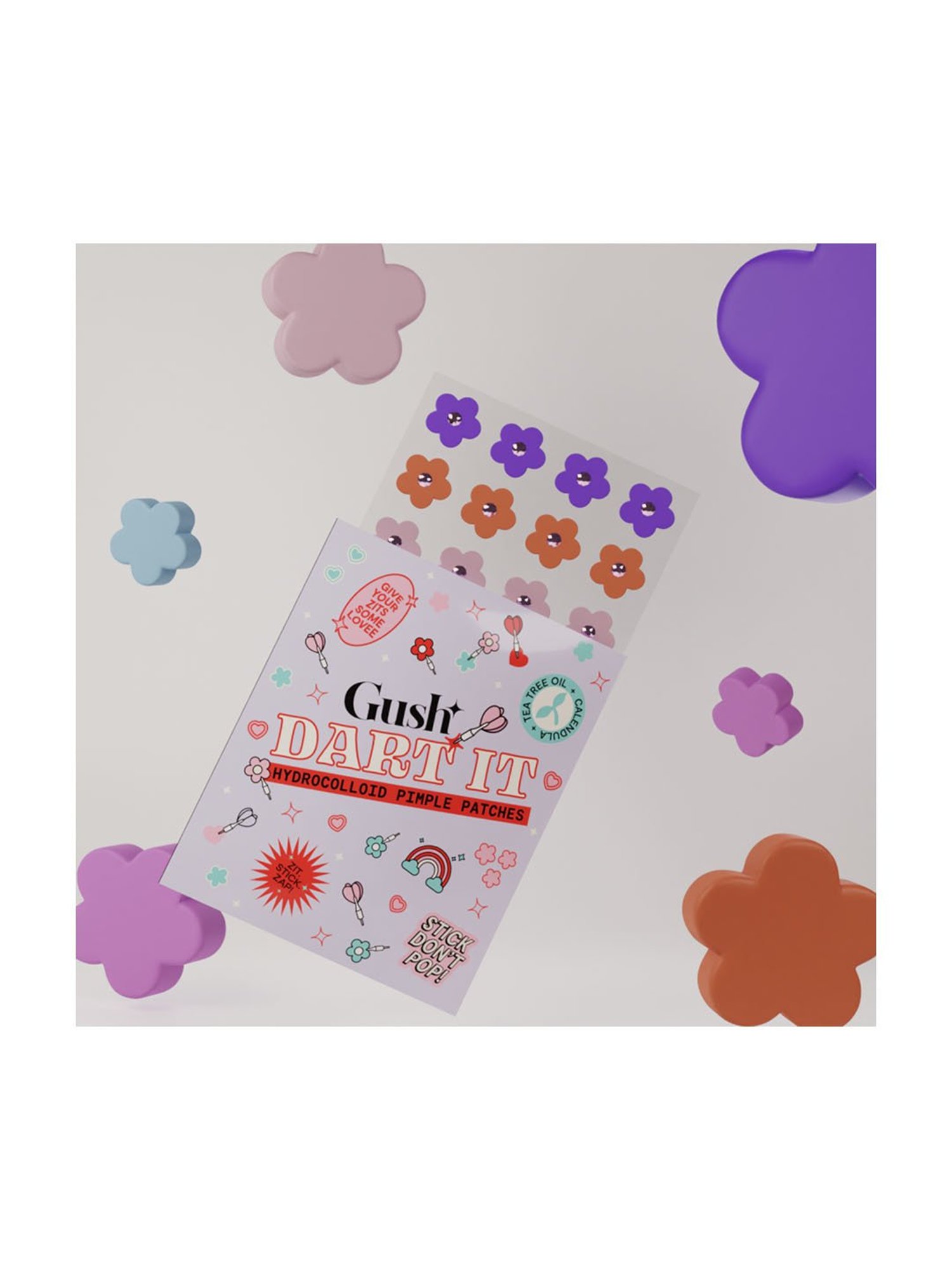 Gush Dart It Hydrocolloid Pimple Patches Combo - Mega Pack of 6