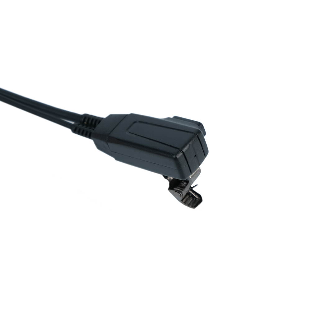 Kenwood Radio Earpiece,2 Pin Covert Acoustic Tube Earpiece Headset with Ptt Mic for Baofeng Puxing Wouxun 2 Way Radio Walkie Talkie