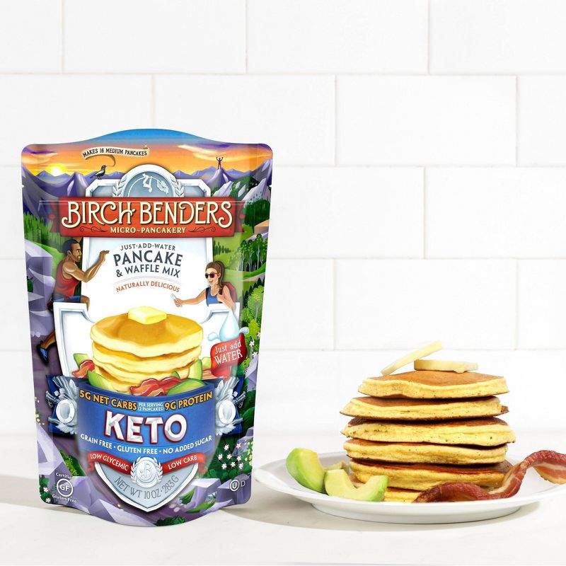 Birch Benders Gluten Free Keto Pancake & Waffle Mix - 10oz