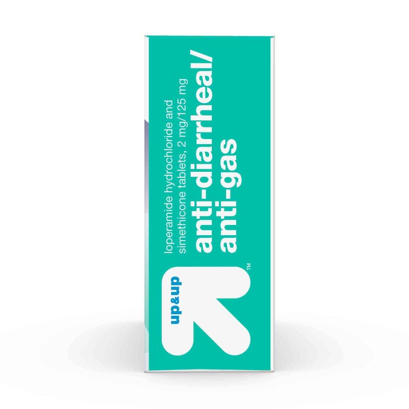 Anti-Diarrheal / Anti-Gas Multi- Symptom Relief Caplet - 18ct - up & up™