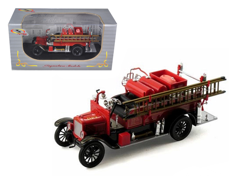 1970 Ford Galaxie Station Wagon "Chicago Fire Department Chief 16th Battalion" Red with Black Top Limited Edition to 300 pieces Worldwide 1/43 Model Car by Goldvarg Collection