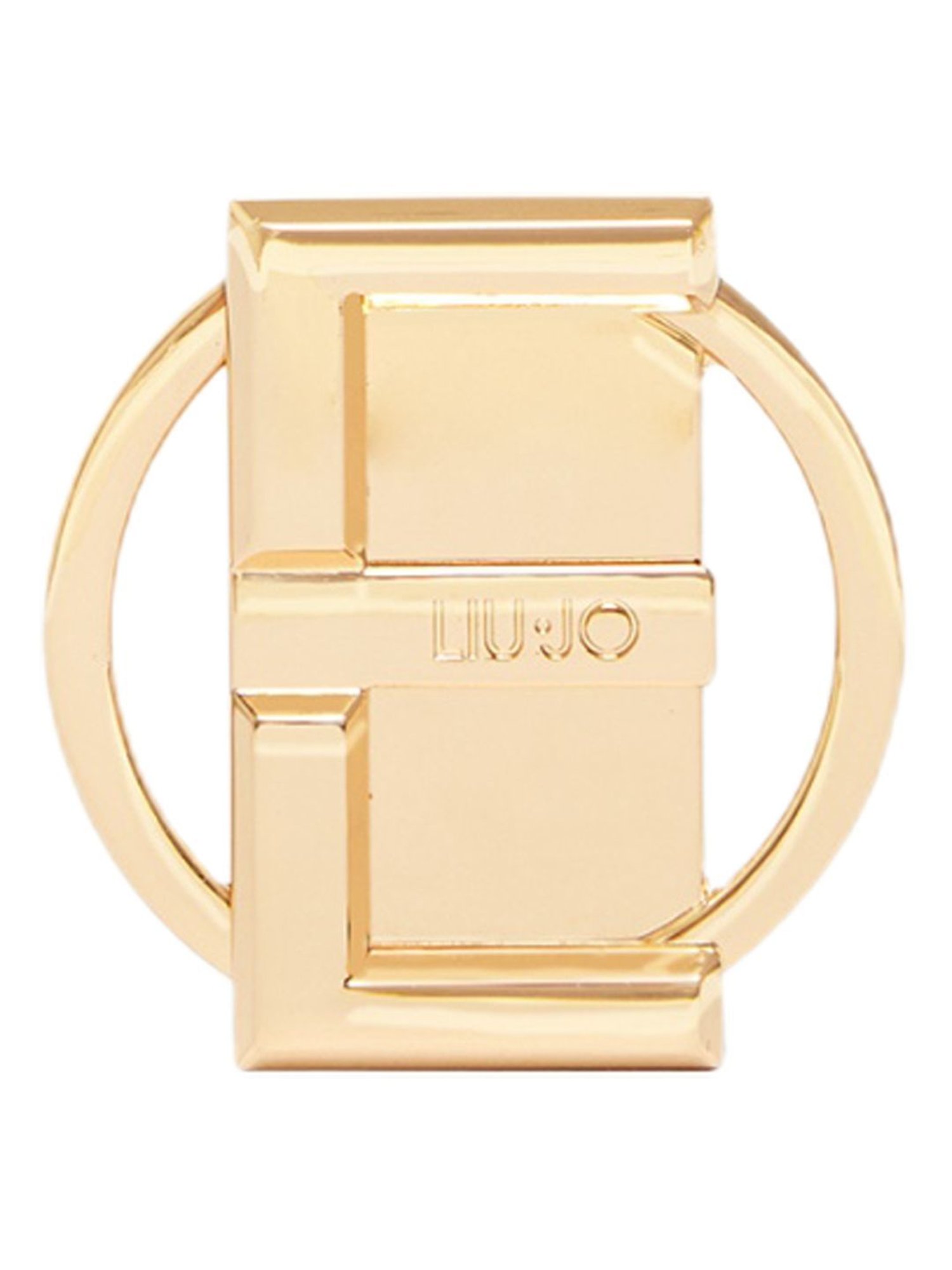 LIU JO Rose Gold Letter E Metal Plate