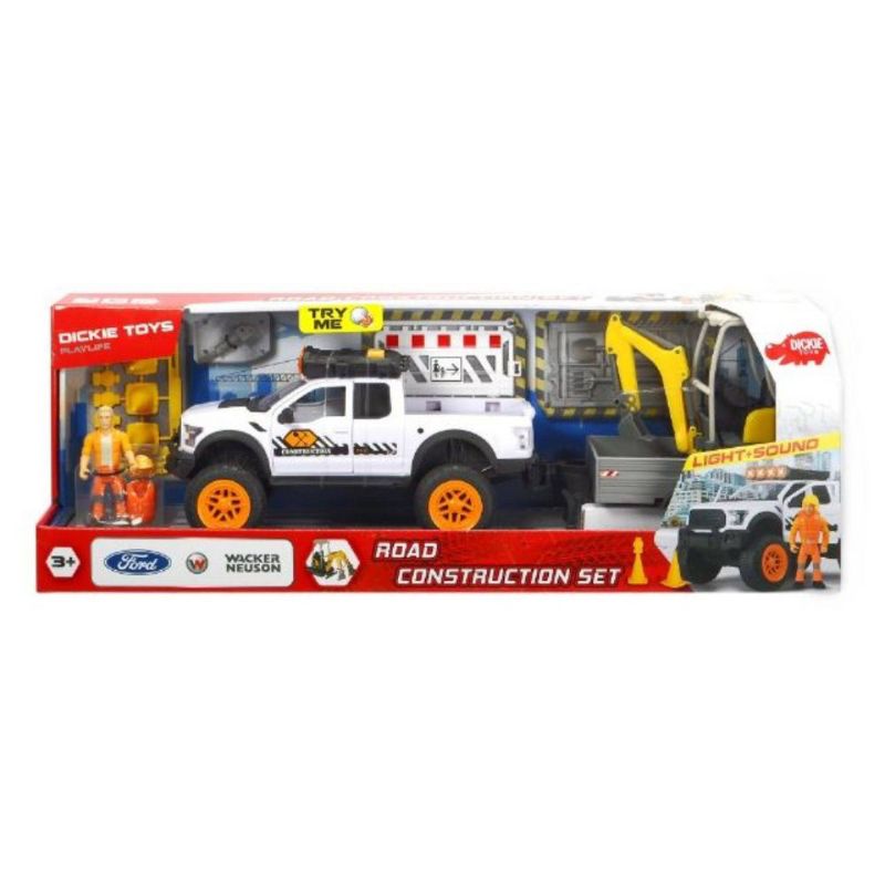 Dickie Toys Playlife Road Construction Playset