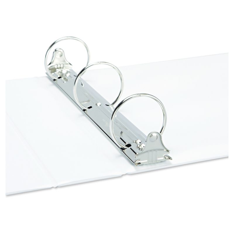 Universal Legal-Size Round Ring Binder with Label Holder, 2" Capacity, 11 x 17, White