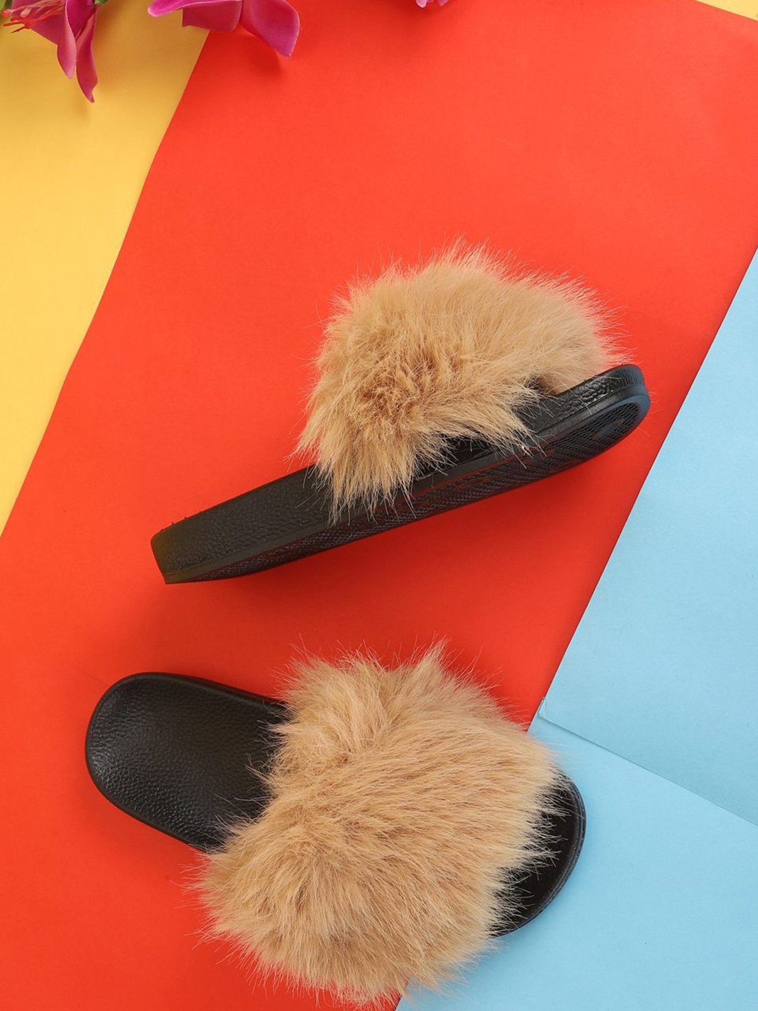 Truffle Collection Women's Beige Casual Sandals