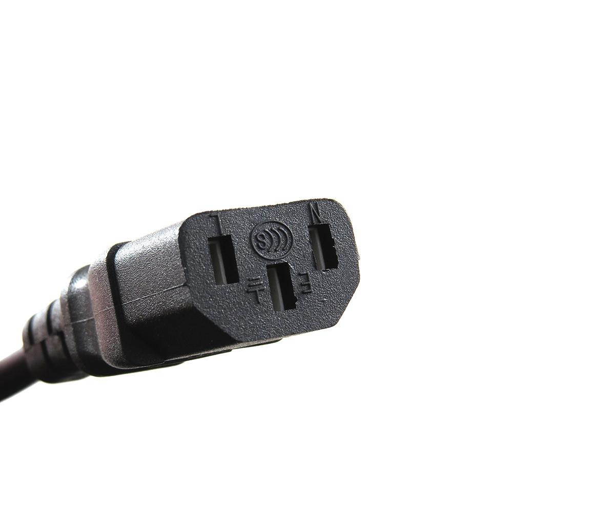 3-Prong  6 Ft 6 Feet Ac Power Cord Cable Plug for Epson EX3200 EX3210 EX5200 EX5210 EX7200 EX7210 Projector Portable XGA 3LCD 2800 Cable Standard United Kingdom UK Outlet