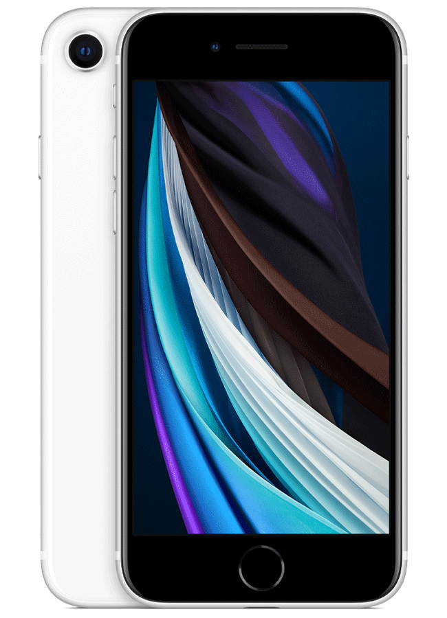 Apple Iphone SE 2020 Unlocked GSM Phone with Raycon E25 Earbuds - Black