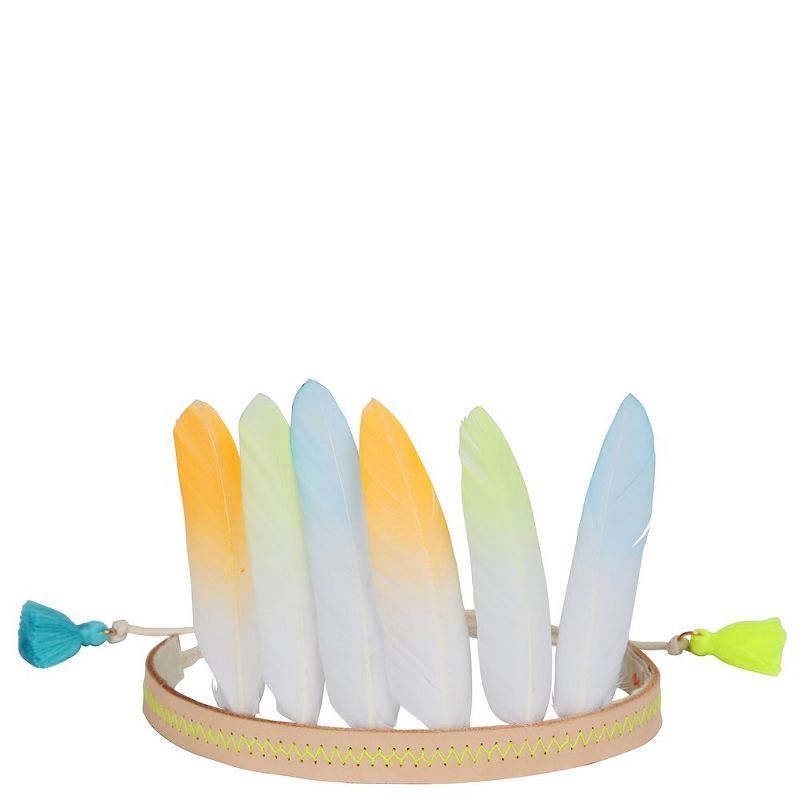 Meri Meri - Feather Headdress - Costume Headwear - 1ct