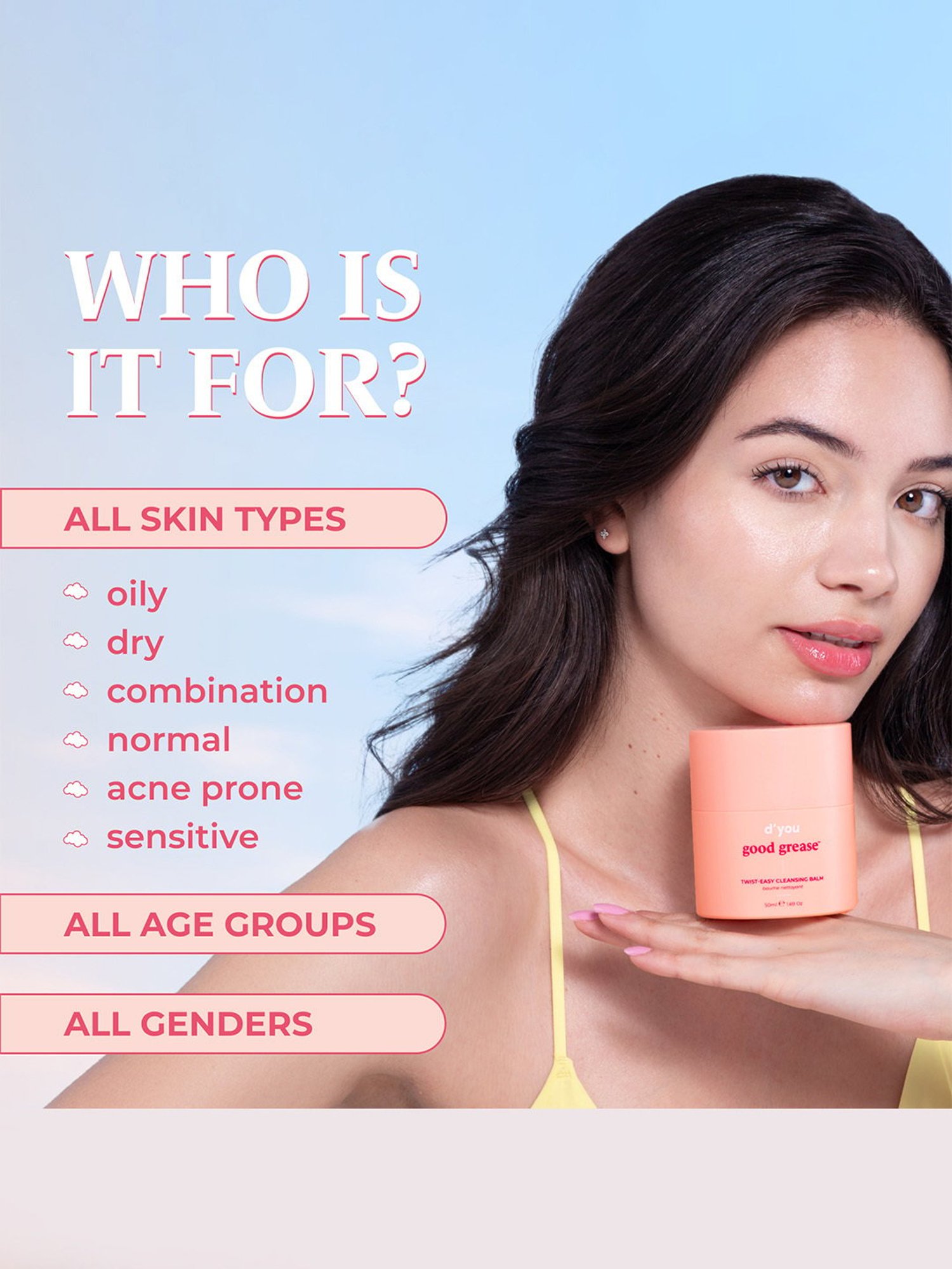 D'You good grease Twist-Easy Cleansing Balm - 50 ml