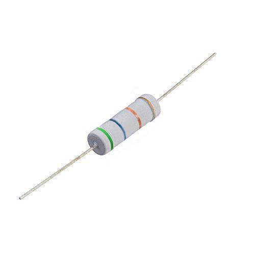 56k Ohm Resistors, 5W , 5% (Pack of 10)
