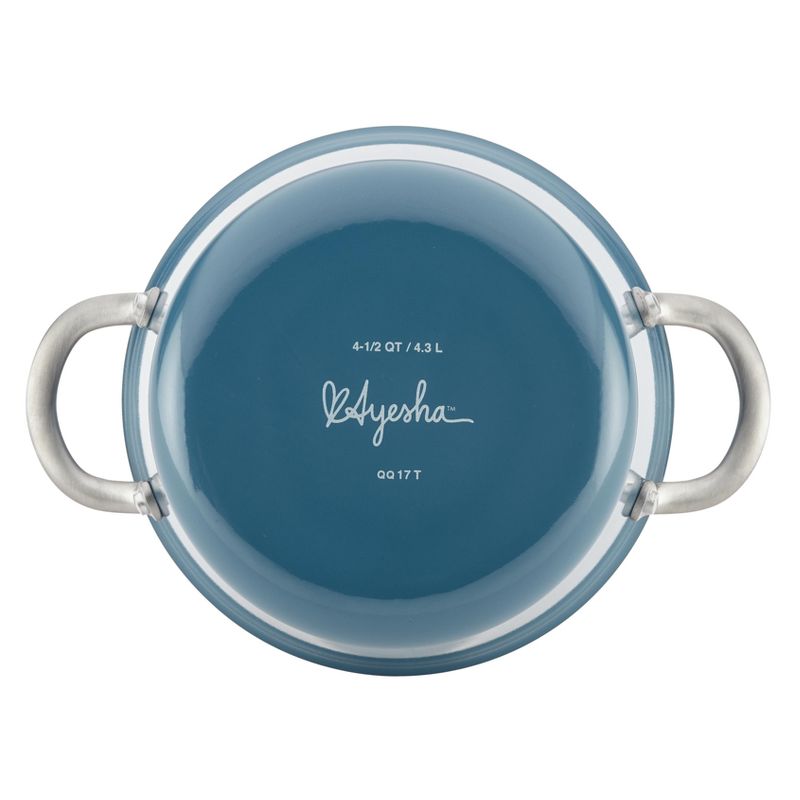Ayesha Curry 4.5qt Covered Sauce Pot Blue