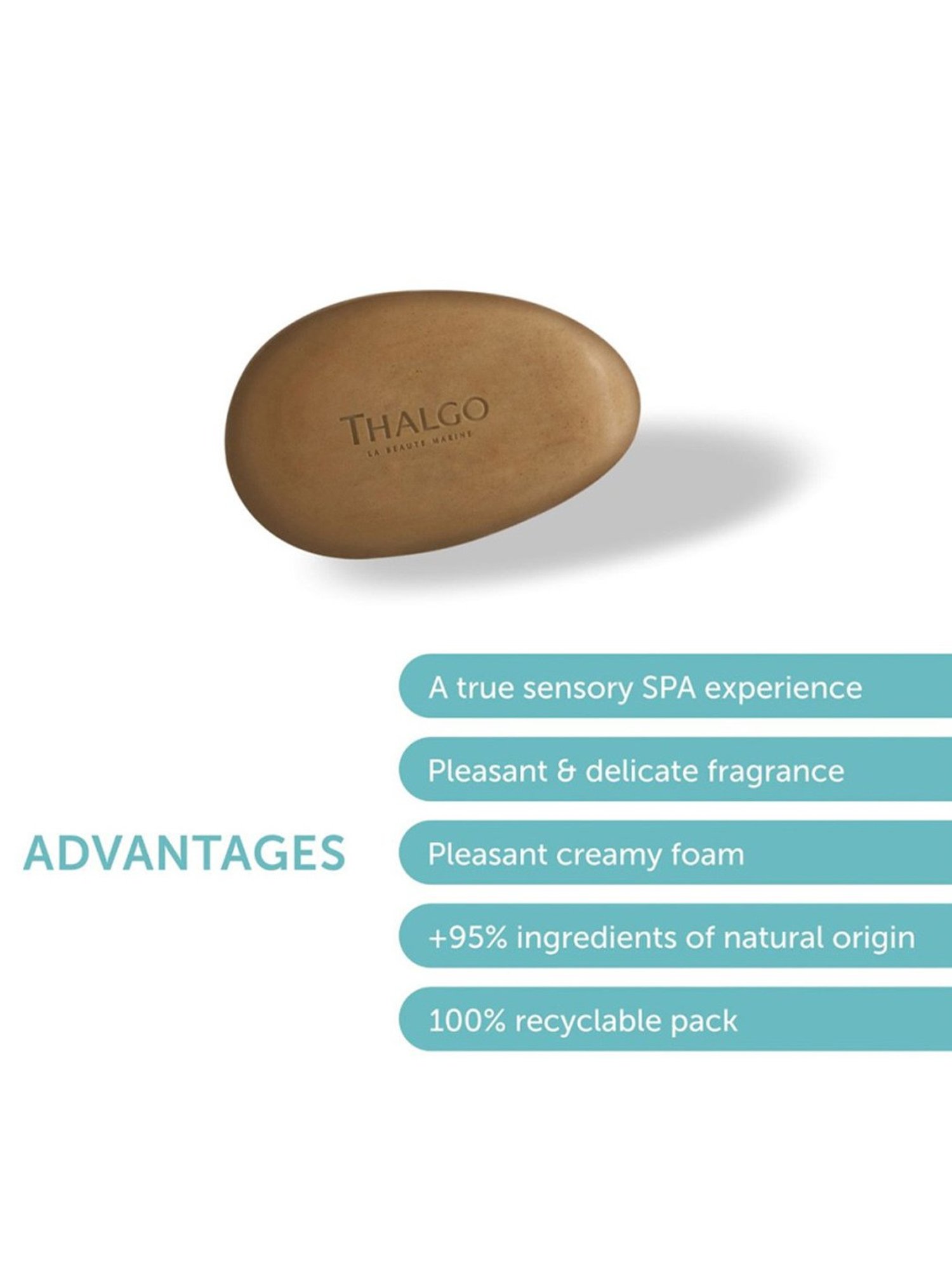 Thalgo Marine Algae Solid Cleanser - 100 gm