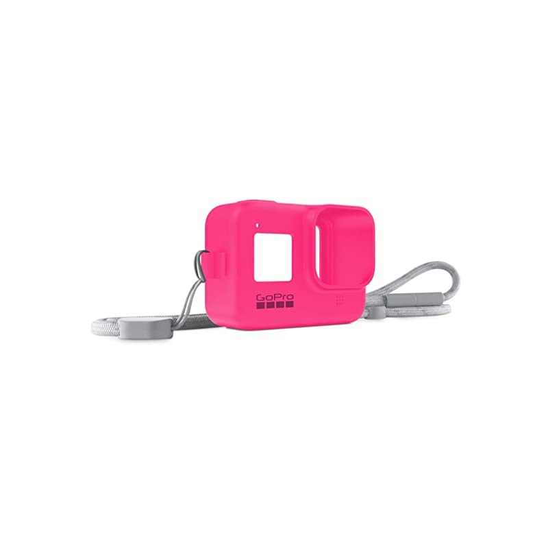 Sleeve + Lanyard HERO8 Black Electric Pink Official  Accessory