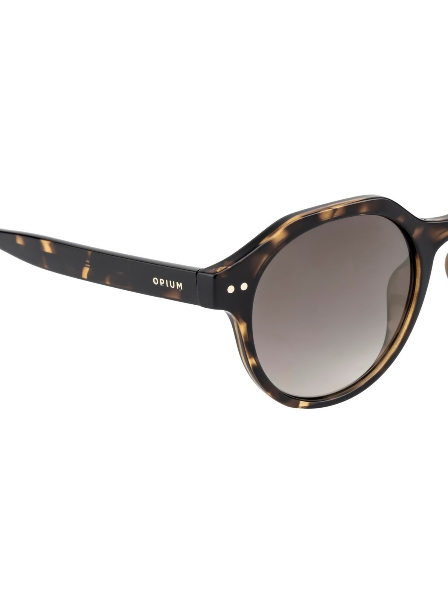 Opium OP-1874-C02 Grey  Round Sunglasses