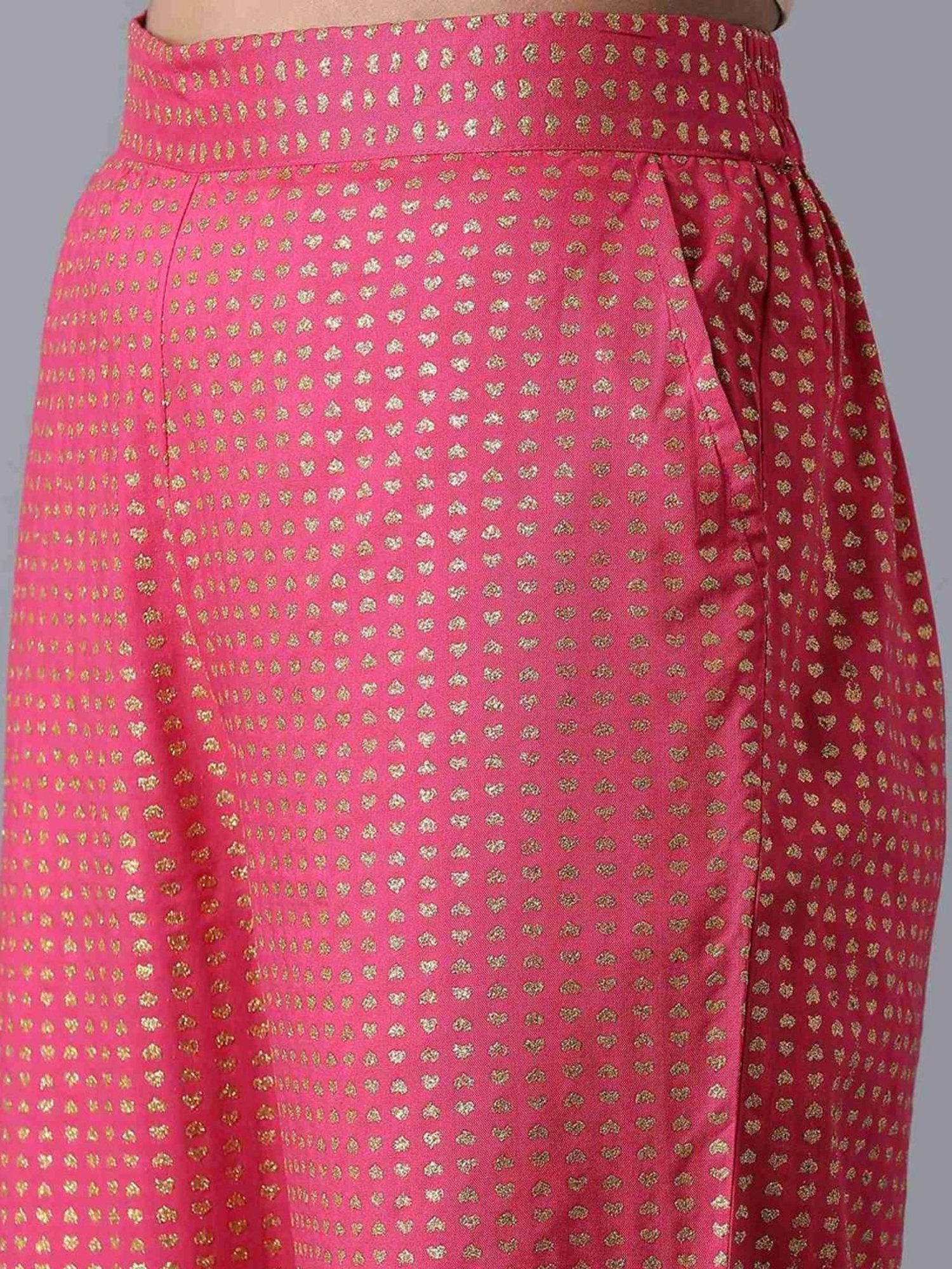 Elleven Pink Printed Palazzos