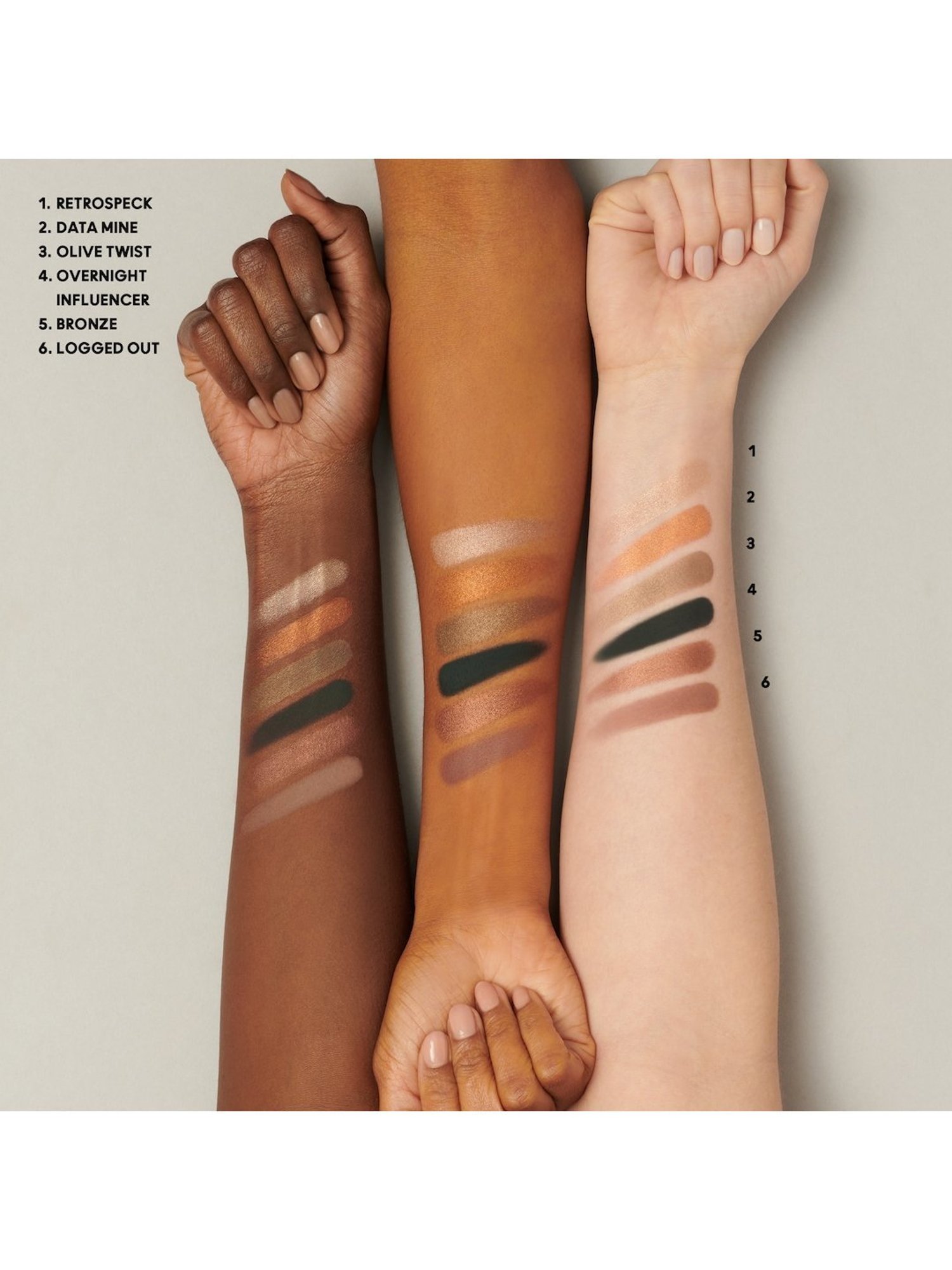 BH Cosmetics 7 Color Shadow Palette Citrine for November - 9 gm