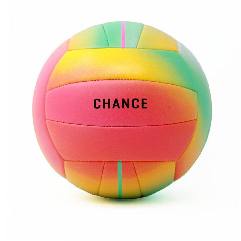 Sportime GradeBall Rubber Volleyballs, Assorted Colors, set of 6