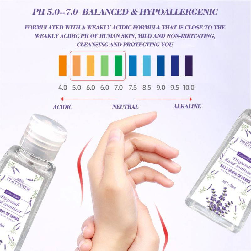 Refreshing Hand Gel Antibac Terial Gel Hand Sanitizer 70ml(Lavender)