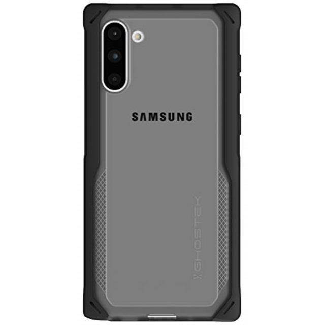 Ghostek Cloak Designed for Samsung Note 10 Case Clear Tough Bumper Protector Cover Luxury Design Supports Wireless Battery Charging Raised Bezel for Extra Screen Protection 2019 Note10 - (Blue/Gold)