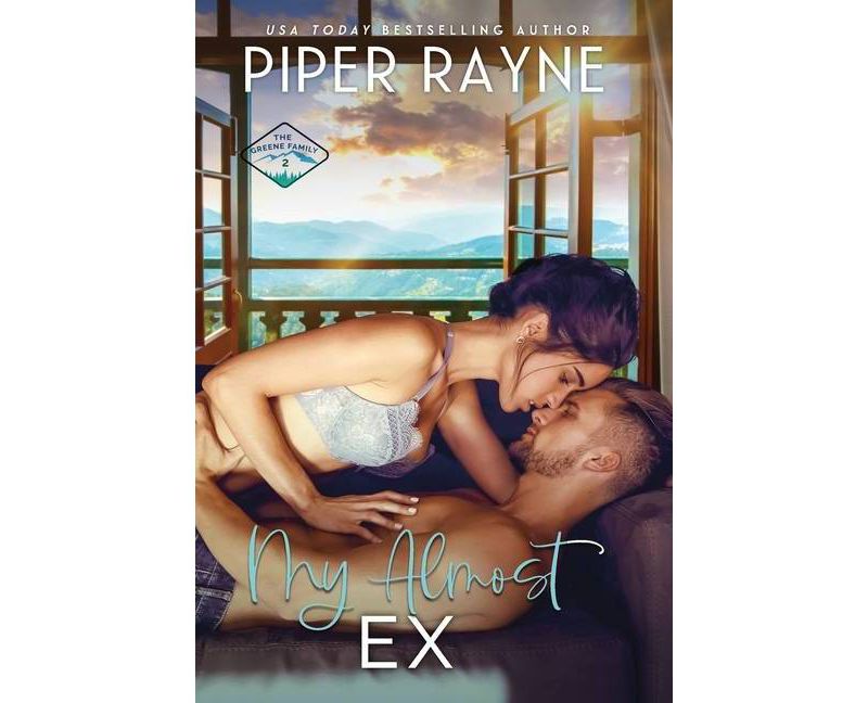 My Almost Ex - (The Greene Family) Large Print by  Piper Rayne (Hardcover)