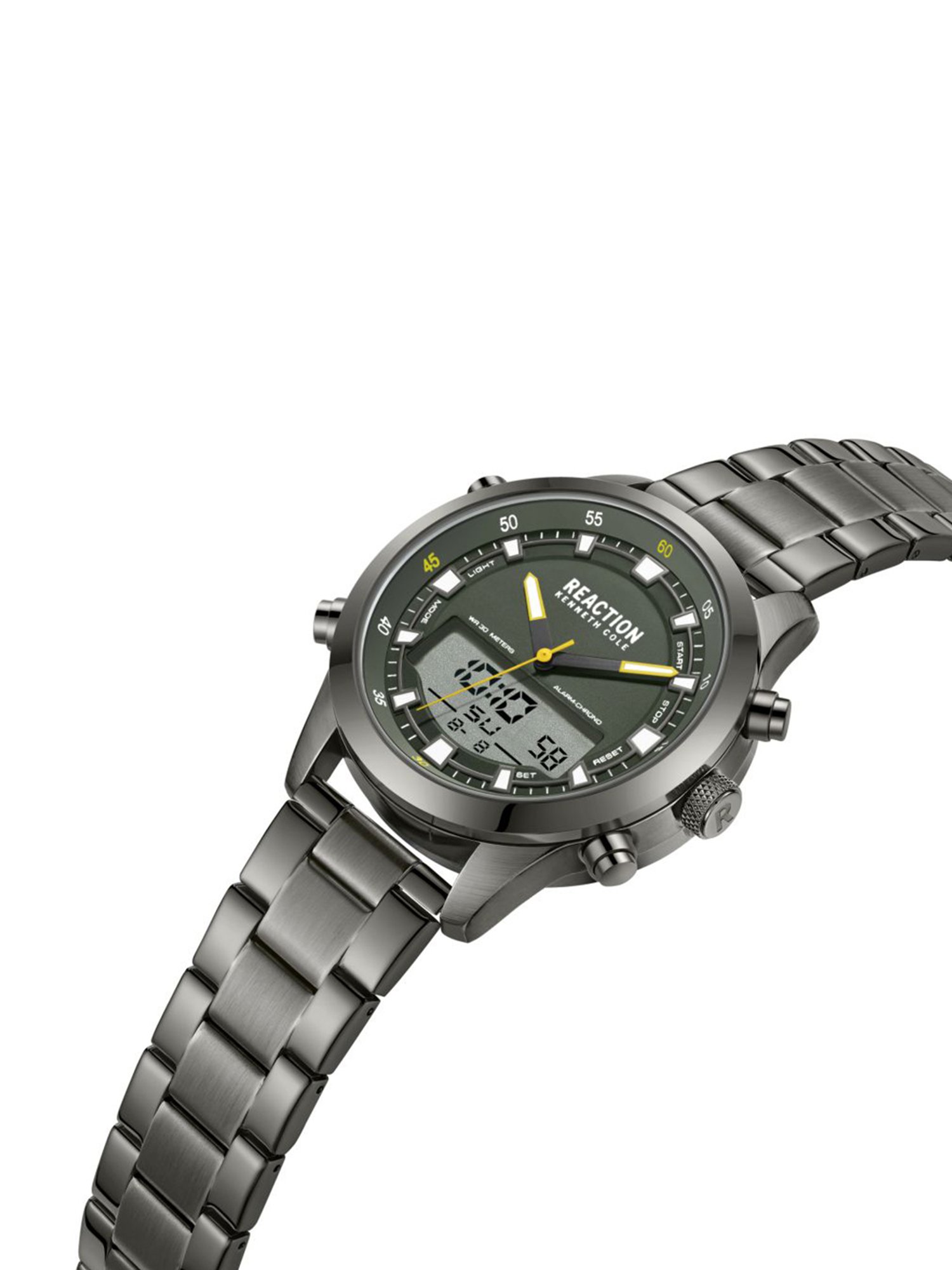 Reaction Kenneth Cole KRWGJ9005303 Analog-Digital Watch for Men