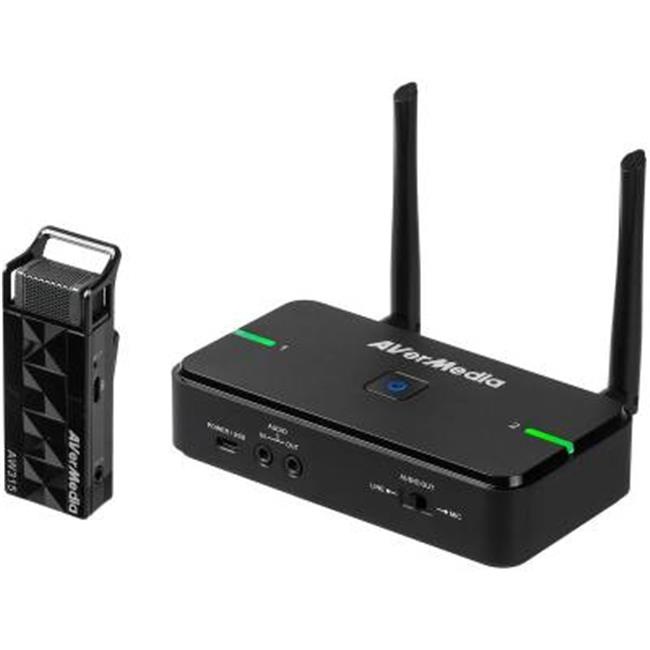 AverMedia - AW315S - AVerMedia Wireless Microphone - Wireless