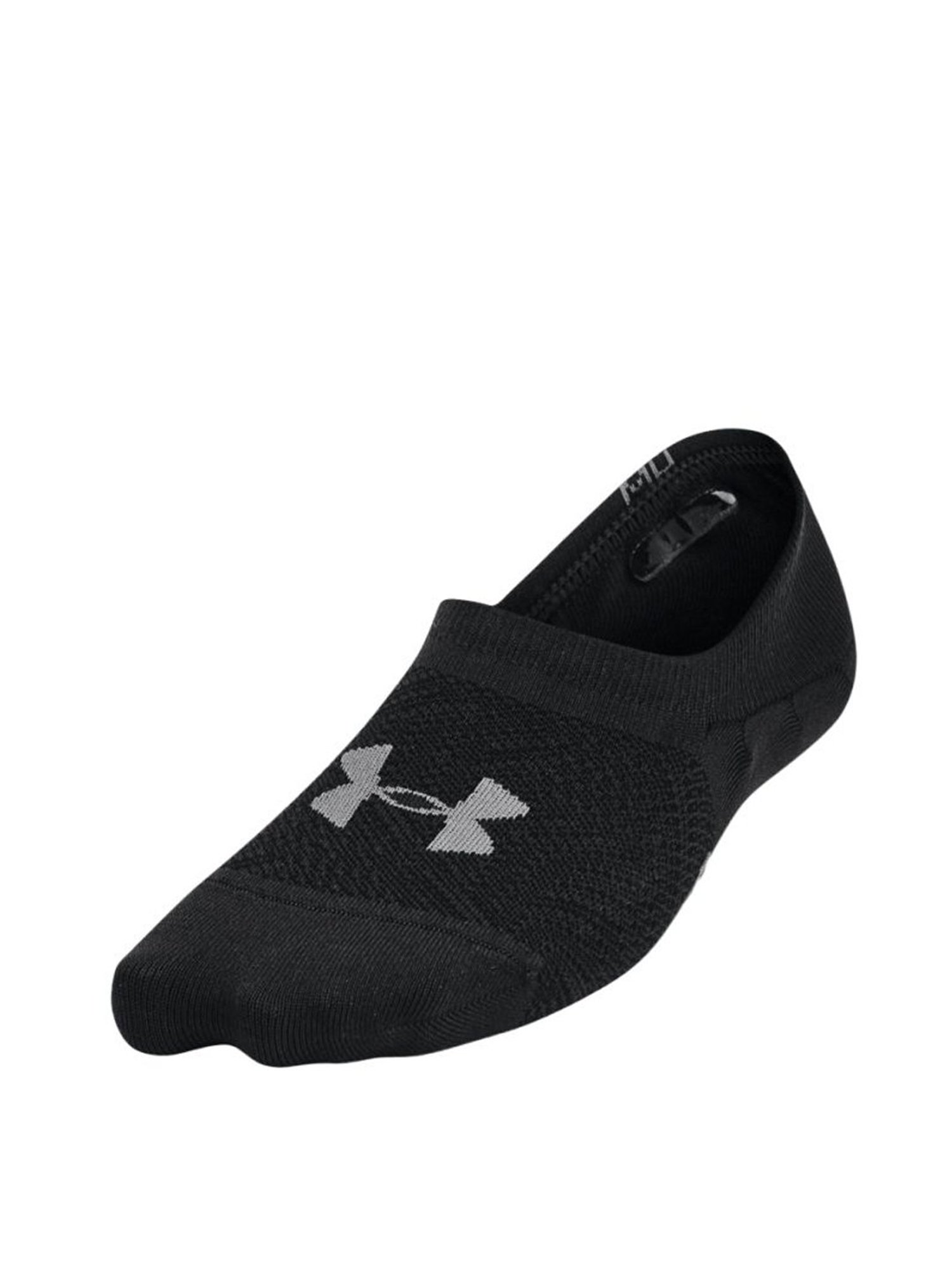 Under Armour Breathe Lite Ultra Low Black Polyester Small Socks