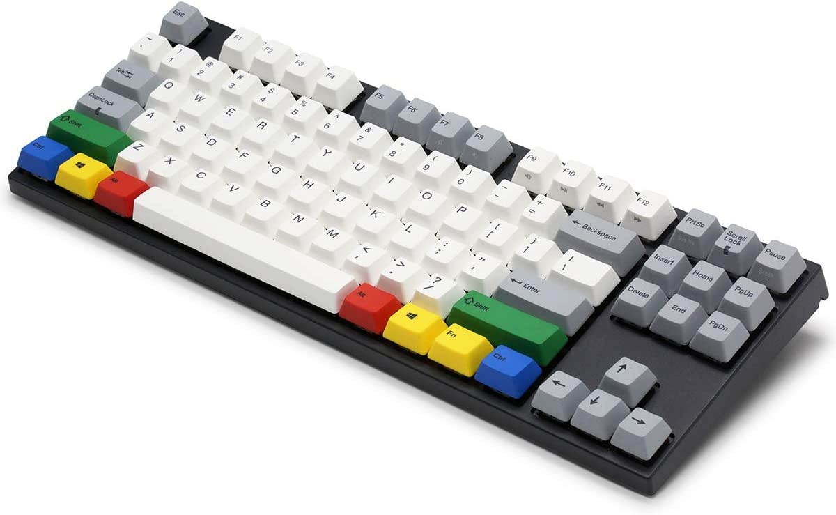 Varmilo VA87M RGBY White LED TKL Dye Sub PBT Mechanical Keyboard (Cherry MX Red)