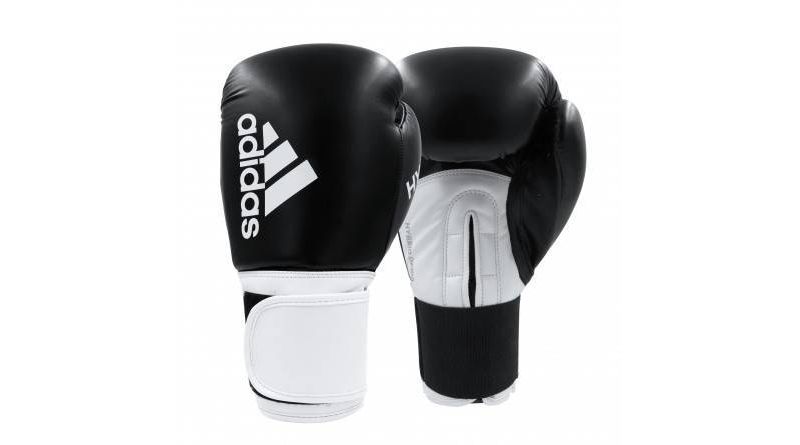 Adidas Hybrid 100 SMU 10oz Dynamic Fit Women's Fitness and Training Gloves - Black/White