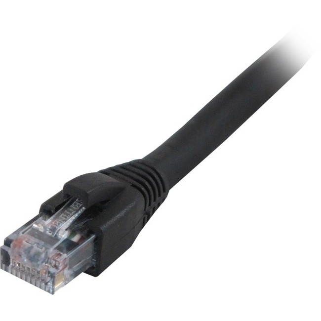 3FT CAT5E BLACK SNAGLESS PATCH