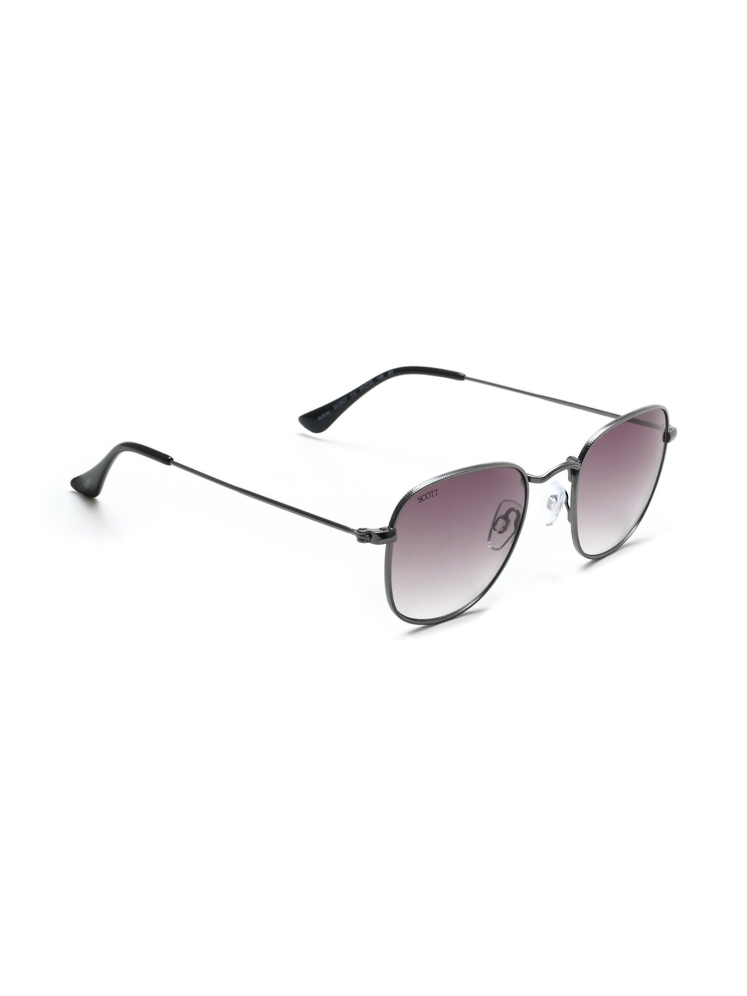 SCOTT SC2527 Aubrey Grey Gradient Square Sunglasses