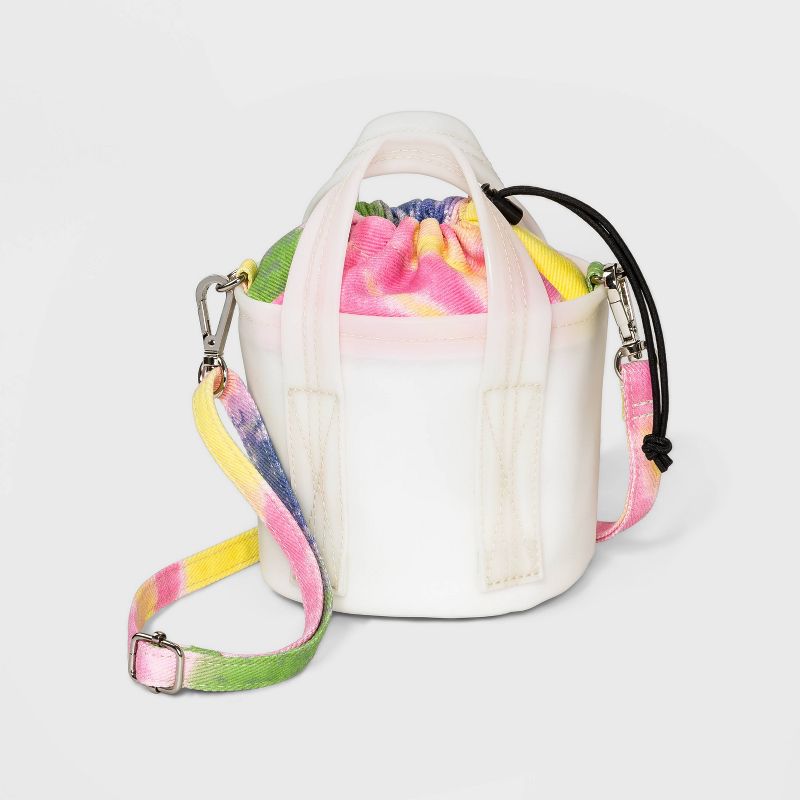 Tye Dye Drawstring and Tab Closure Handle Bucket Bag - Wild Fable™
