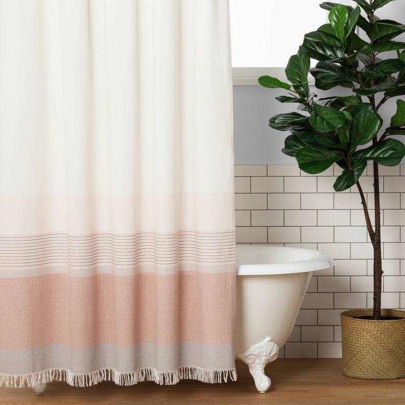 Ombre Shower Curtain Copper - Hearth & Hand™ with Magnolia